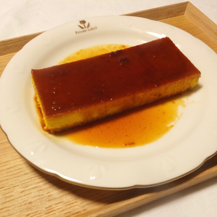 おうちハロウィンに!濃厚〜! かぼちゃプリン